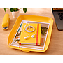 LEITZ - Bandeja sobremesa plastico cosy amarillo 268x126x358 mm (Ref. 53580019)