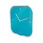 LEITZ - Reloj cosy de pared silencioso cristal 30x30 cm azul (Ref. 90170061)