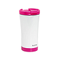 LEITZ - Taza wow travel termica doble pared acero inoxidable capacidad 380 ml color fucsia (Ref. 90140023)