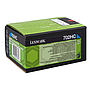 LEXMARK - Toner laser 702hce cs310dn / cs410 dn cian 3000 paginas (Ref. 70C2HCE)