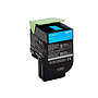 LEXMARK - Toner laser 80c2hce cian 3000 paginas (Ref. 80C2HCE)