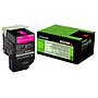 LEXMARK - Toner laser 80c2hme magenta 3000 paginas (Ref. 80C2HME)