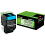 LEXMARK - Toner laser 80c2sce cian 2000 paginas (Ref. 80C2SCE)