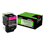 LEXMARK - Toner laser 80c2xme magenta 4000 paginas (Ref. 80C2XME)