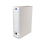 LIDERPAPEL - Caja archivo definitivo carton folio prolongado 388x275x116 mm 340 g/m2 (Ref. DF22)