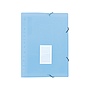 LIDERPAPEL - Carpeta clasificador fuelle polipropileno din A4 celeste opaco 13 departamentos (Ref. FU39)