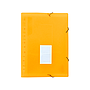 LIDERPAPEL - Carpeta clasificador fuelle polipropileno din A4 naranja fluor opaco 13 departamentos (Ref. FU37)