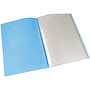 LIDERPAPEL - Carpeta escaparate 20 fundas polipropileno din A4 celeste opaco (Ref. EC70)