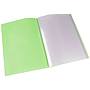 LIDERPAPEL - Carpeta escaparate 20 fundas polipropileno din A4 verde manzana opaco (Ref. EC71)