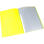 LIDERPAPEL - Carpeta escaparate 60 fundas polipropileno din A4 amarillo fluor opaco (Ref. EC85)