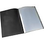 LIDERPAPEL - Carpeta escaparate 60 fundas polipropileno din A4 negro opaco (Ref. EC90)