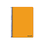 LIDERPAPEL - Cuaderno espiral folio smart tapa blanda 80h 60gr cuadro 4mm con margen color naranja (Ref. BF95)