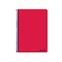 LIDERPAPEL - Cuaderno espiral folio smart tapa blanda 80h 60gr cuadro 4mm con margen color rojo (Ref. BF96)