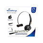 MEDIARANGE - Auricular monoaural diadema inalambrico bluetooth con microfono (Ref. MROS305)