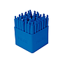 MILAN - Boligrafo p1 retractil 1 mm touch mini azul expositor de 40 unidades (Ref. 176530140)