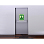 ARCHIVO 2000 - Pictograma empujar barra para abrir puerta pvc verde luminiscente 224x300 mm (Ref. 6170-01H VE)