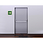 ARCHIVO 2000 - Pictograma flecha derecha pvc verde luminiscente 224x224 mm (Ref. 6170-10HD VE)