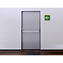 ARCHIVO 2000 - Pictograma flecha izquierda pvc verde luminiscente 224x224 mm (Ref. 6170-10HI VE)