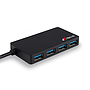 NGS - Hub usb 3.0 ihub con 4 puertos color negro (Ref. IHUB3.0)