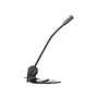 NGS - Microfono sobremesa microphone ms 102 para escritorio y monitor doble peana de sujecion longitud (Ref. MS102)