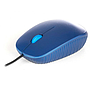 NGS - Raton wired flame optico con cable 1000 dpi ambidiestros usb color azul (Ref. FLAMEBLUE)