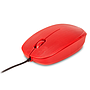 NGS - Raton wired flame optico con cable 1000 dpi ambidiestros usb color rojo (Ref. FLAMERED)
