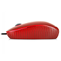 NGS - Raton wired flame optico con cable 1000 dpi ambidiestros usb color rojo (Ref. FLAMERED)
