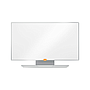 NOBO - Pizarra blanca nano clean magnetica acero widescreen 32\" bandejas para rotuladores 411x15x721 mm (Ref. 1905296)