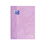 OXFORD - Cuaderno espiral ebook 1 school touch te din a4+ 80 hojas cuadro 5 mm con margen malva pastel (Ref. 400117273)