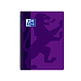 OXFORD - Cuaderno espiral school classic tapa polipropileno folio 80 hojas cuadro 4 mm con margen (Ref. 400106963)
