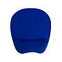 Q-CONNECT - Alfombrilla para raton con reposamuñecas ergonomica de gel color azul 225x240x20 mm (Ref. KF17231)