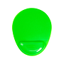 Q-CONNECT - Alfombrilla para raton reposamuñecas de gel pvc color verde 210x245x20 mm (Ref. KF17228)