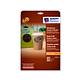 AVERY - Etiqueta adhesiva kraft efecto carton ovalada removible para impresora laser inyeccion tinta (Ref. L7103-20)