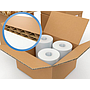 Q-CONNECT - Caja para embalar us os varios carton doble canal marron 304x150x217 mm (Ref. 152602)