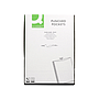 Q-CONNECT - Funda multitaladro folio 80 mc cristal caja de 1400 unidades (Ref. KF15539)