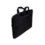 Q-CONNECT - Maletin para portatil 15,6\" con asas retractiles cremallera 3 bolsillos exteriores negro (Ref. KF17241)