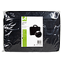 Q-CONNECT - Maletin para portatil 15,6\" con asas retractiles cremallera 3 bolsillos exteriores negro (Ref. KF17241)