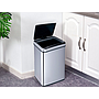 Q-CONNECT - Papelera metalica con sensor automatico capacidad 30 litros 500x240x330 mm (Ref. KF11308)