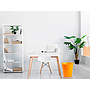 Q-CONNECT - Papelera plastico naranja translucido 13 litros dim. 275x285 mm (Ref. KF19040)