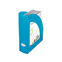 Q-CONNECT - Revistero plastico azul translucido (Ref. KF19043)