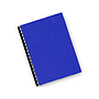 Q-CONNECT - Tapa de encuadernacion pvc din A4 opaca azul 180 micras caja de 100 unidades (Ref. KF18097)