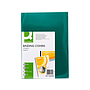 Q-CONNECT - Tapa de encuadernacion pvc din A4 opaca verde 180 micras caja de 100 unidades (Ref. KF18099)