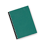 Q-CONNECT - Tapa de encuadernacion pvc din A4 opaca verde 180 micras caja de 100 unidades (Ref. KF18099)