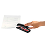 RAPID - Grapadora so30c plastico negro/rojo capacidad 30 hojas usa grapas omnipress 30 (Ref. 5000550)