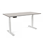 ROCADA - Mesa regulable en altura electricamente hasta 129 cm estructura de acero tablero 160 cm color gris (Ref. 2002XCR02)