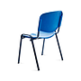 ROCADA - Silla confidente estructura metalica respaldo y asiento en polimero color azul (Ref. 975V15-3)