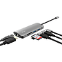 TRUST - Adaptador dalyx 7 en 1 multipuerto usb-c / hdmi / 2x usb-a / network / micro / micro sd / ethernet (Ref. 23775)