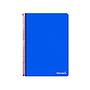 LIDERPAPEL - CUADERNO ESPIRAL FOLIO WRITE TAPA BLANDA 80H 60GR PAUTA 2,5 MM CON MARGEN COLOR AZUL