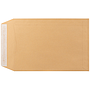 LIDERPAPEL - SOBRE BOLSA FUELLE KRAFT 250X353 MM SOLAPA TIRA DE SILICONA PAPEL 120 GR CAJA DE 50 UNIDADES