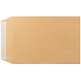 LIDERPAPEL - SOBRE BOLSA FUELLE KRAFT 229X324 MM SOLAPA TIRA DE SILICONA PAPEL 120 GR CAJA DE 50 UNIDADES